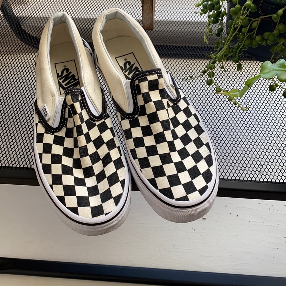 Checkered vans